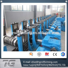 easy operating steel shelves pillars roll forming machine reached quality detection standards